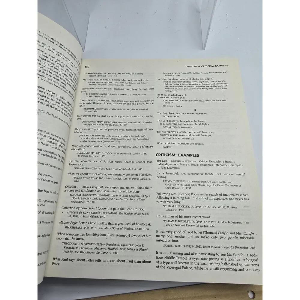 Quotationary, 20,000+ Interesting & Infamous Quotes Leonard Roy Frank HBDJ